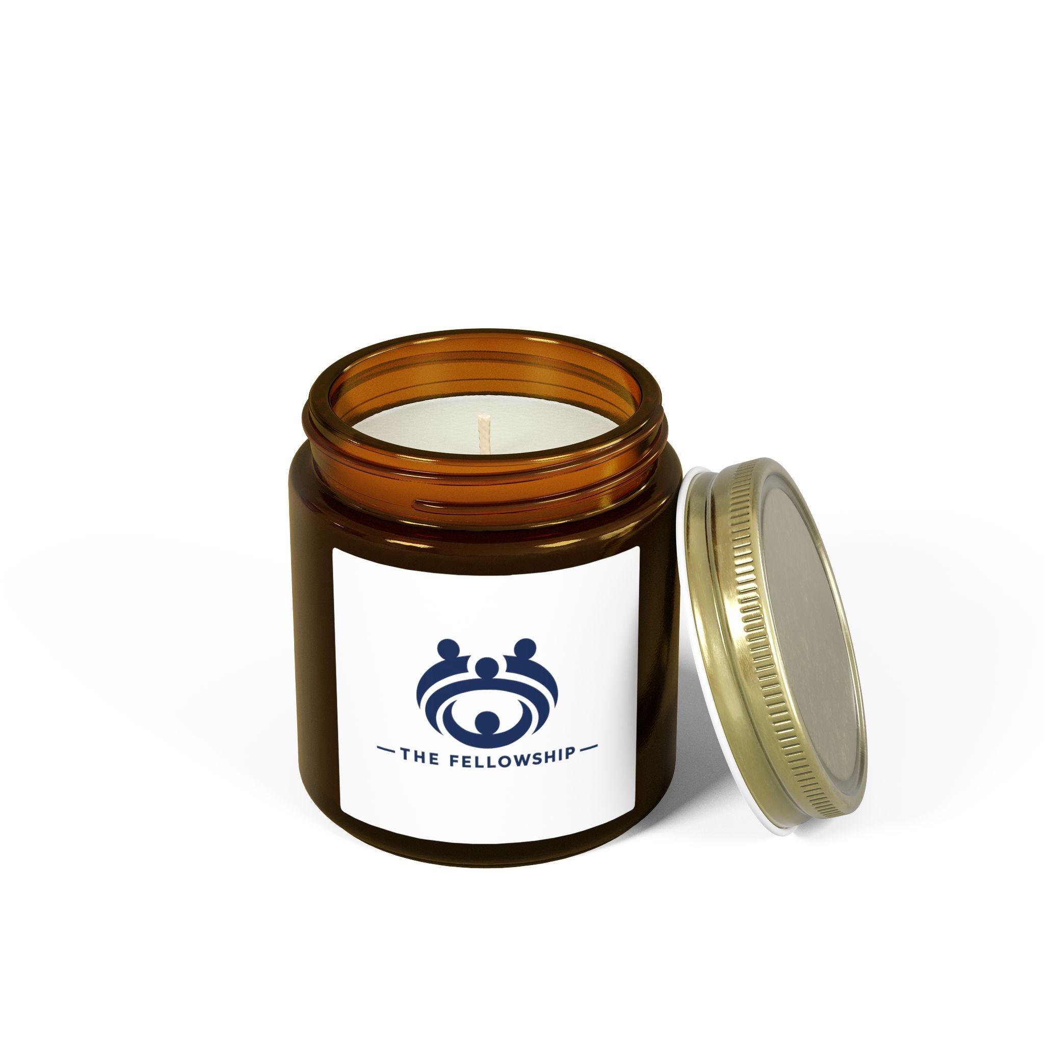 Coconut Apricot Scented Candle — 4oz & 9oz Jar (The Fellowship Label)