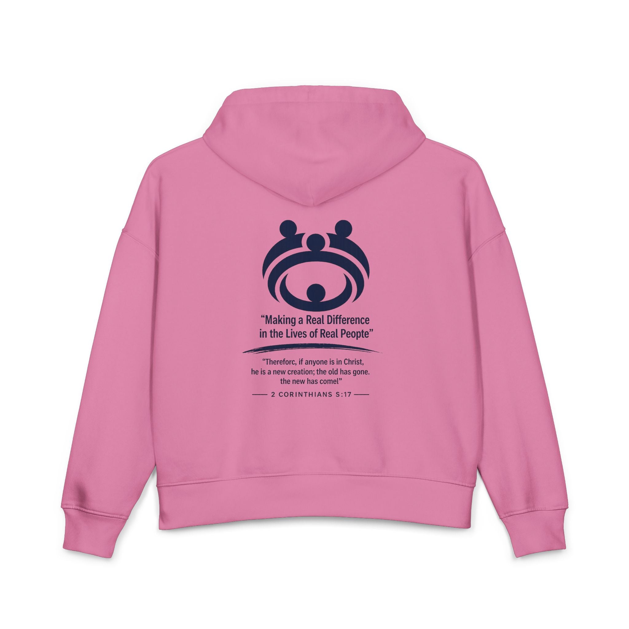 Relaunch Relocate Faith Hoodie — Fellowship of Faith Women's Organic Hoodie