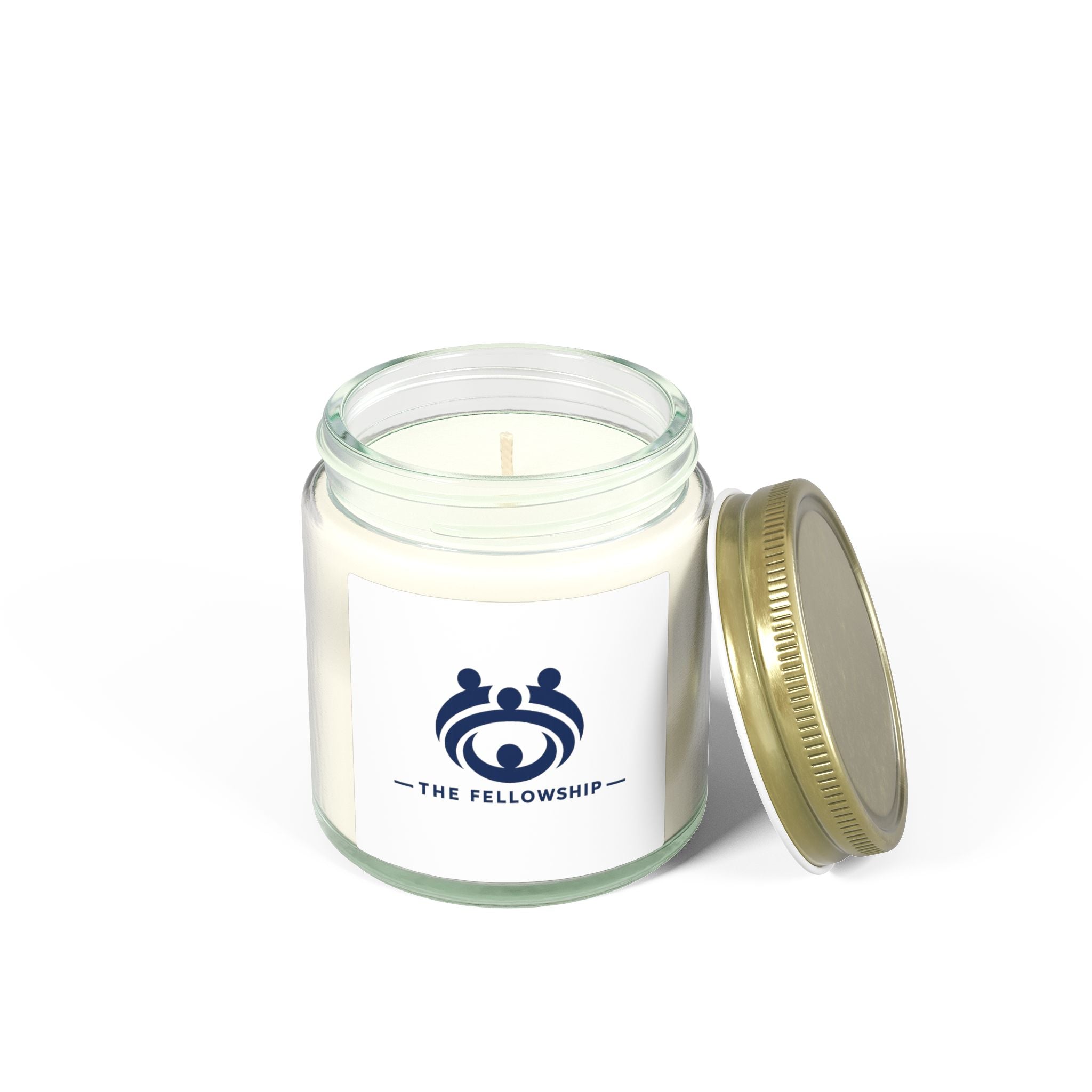 Coconut Apricot Scented Candle — 4oz & 9oz Jar (The Fellowship Label)